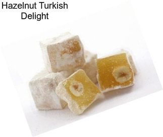 Hazelnut Turkish Delight
