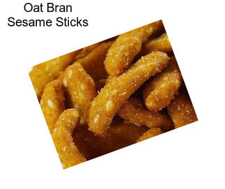 Oat Bran Sesame Sticks