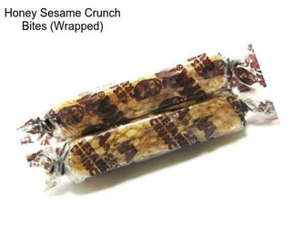 Honey Sesame Crunch Bites (Wrapped)