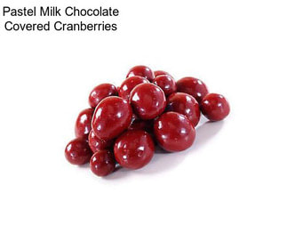 Pastel Milk Chocolate Covered Cranberries