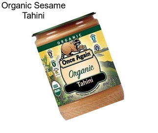 Organic Sesame Tahini