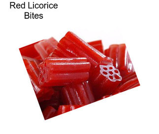 Red Licorice Bites