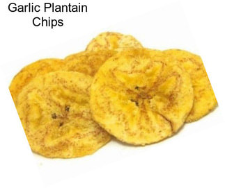 Garlic Plantain Chips