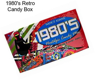 1980\'s Retro Candy Box