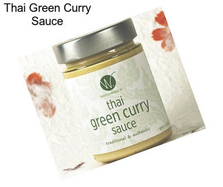 Thai Green Curry Sauce