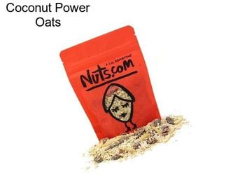 Coconut Power Oats