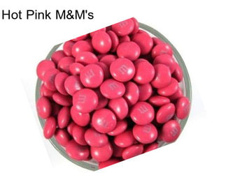 Hot Pink M&M\'s