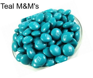 Teal M&M\'s