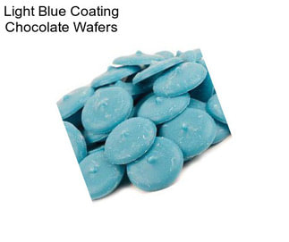 Light Blue Coating Chocolate Wafers