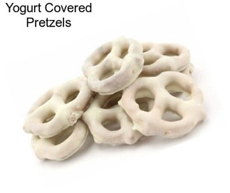 Yogurt Covered Pretzels