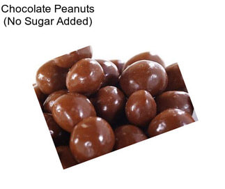 Chocolate Peanuts (No Sugar Added)