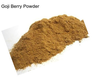 Goji Berry Powder
