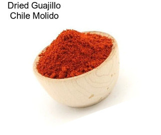 Dried Guajillo Chile Molido