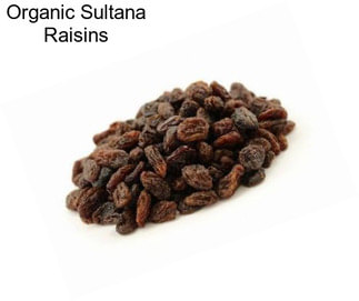 Organic Sultana Raisins