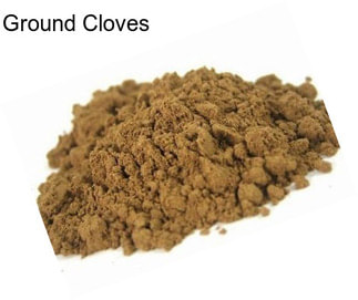 Ground Cloves