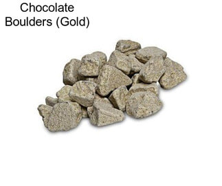 Chocolate Boulders (Gold)