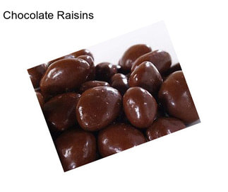 Chocolate Raisins