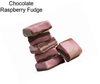 Chocolate Raspberry Fudge