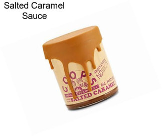 Salted Caramel Sauce