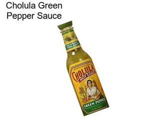 Cholula Green Pepper Sauce