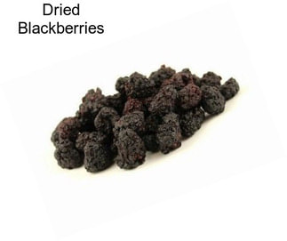 Dried Blackberries