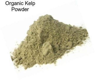 Organic Kelp Powder