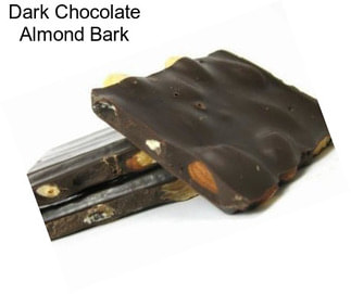 Dark Chocolate Almond Bark