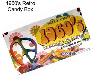 1960\'s Retro Candy Box