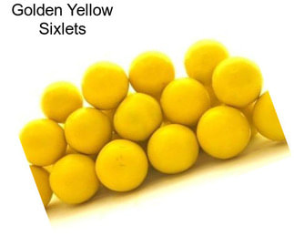 Golden Yellow Sixlets