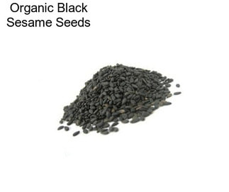 Organic Black Sesame Seeds