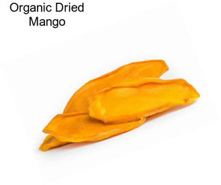 Organic Dried Mango