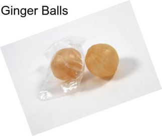 Ginger Balls