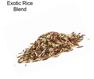 Exotic Rice Blend