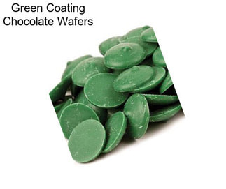 Green Coating Chocolate Wafers