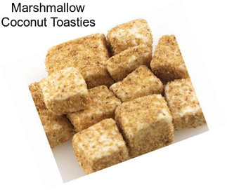 Marshmallow Coconut Toasties