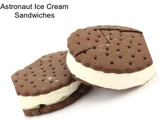 Astronaut Ice Cream Sandwiches