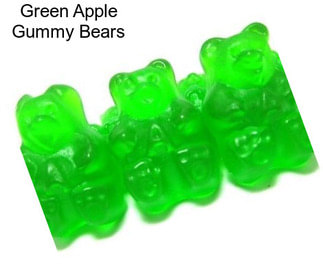 Green Apple Gummy Bears