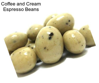 Coffee and Cream Espresso Beans