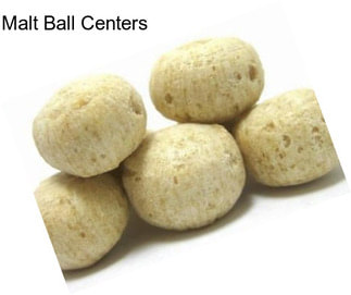 Malt Ball Centers