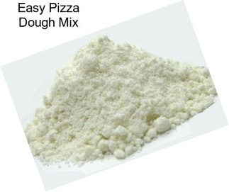 Easy Pizza Dough Mix