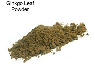 Ginkgo Leaf Powder