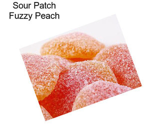 Sour Patch Fuzzy Peach