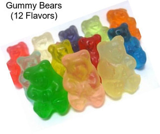 Gummy Bears (12 Flavors)