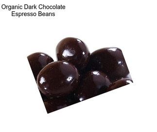 Organic Dark Chocolate Espresso Beans