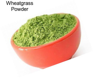 Wheatgrass Powder