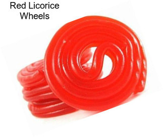 Red Licorice Wheels