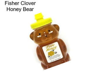 Fisher Clover Honey Bear