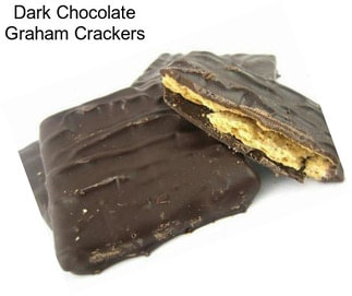 Dark Chocolate Graham Crackers