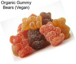 Organic Gummy Bears (Vegan)