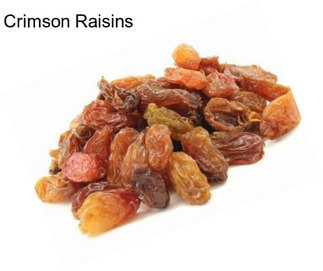 Crimson Raisins
